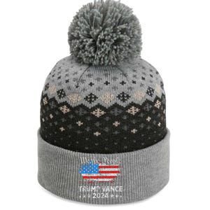 Trump Vance 2024 President Trump Supporter Reelection The Baniff Cuffed Pom Beanie