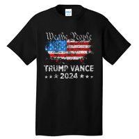 Trump Vance 2024 President Trump Supporter Reelection Tall T-Shirt