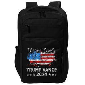 Trump Vance 2024 President Trump Supporter Reelection Impact Tech Backpack