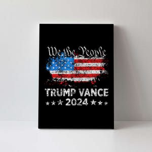 Trump Vance 2024 President Trump Supporter Reelection Canvas