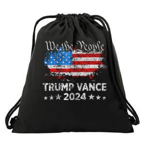 Trump Vance 2024 President Trump Supporter Reelection Drawstring Bag