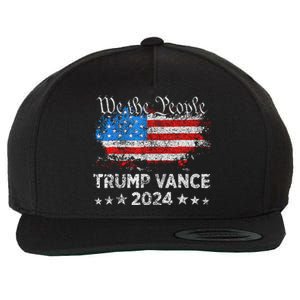 Trump Vance 2024 President Trump Supporter Reelection Wool Snapback Cap