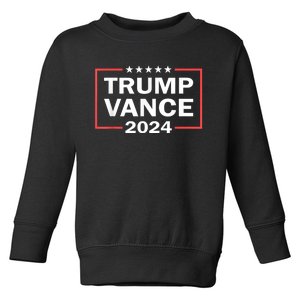 Trump Vance 2024 Trump 2024 Toddler Sweatshirt