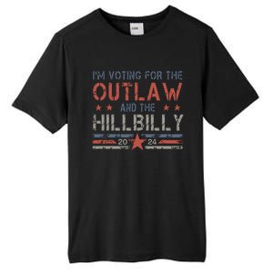 Trump Vance 2024 Donald Trump Jd Vance Outlaw Hillbilly Tall Fusion ChromaSoft Performance T-Shirt