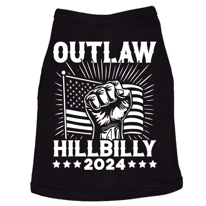 Trump Vance 2024 Donald Trump J.D. Vance Outlaw Hillbilly Doggie Tank