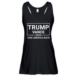 Trump Vance 2024 Take America Back Ladies Essential Flowy Tank