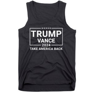 Trump Vance 2024 Take America Back Tank Top