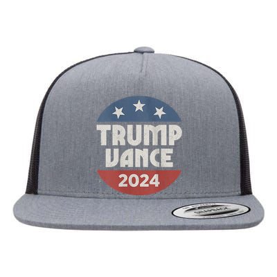 Trump Vance 2024 President Trump Supporter Re Election Flat Bill Trucker Hat