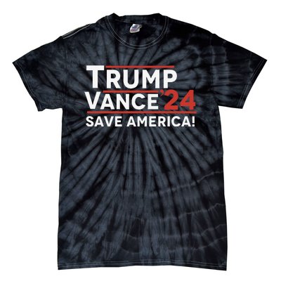 Trump Vance 2024 Save America Tie-Dye T-Shirt