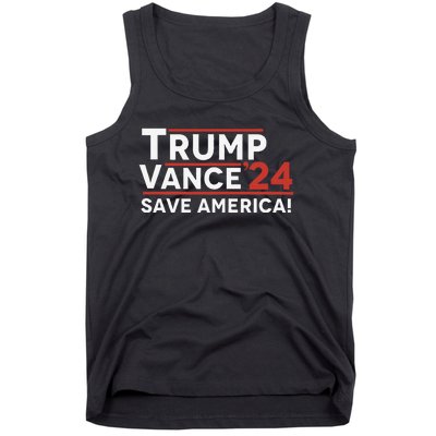 Trump Vance 2024 Save America Tank Top