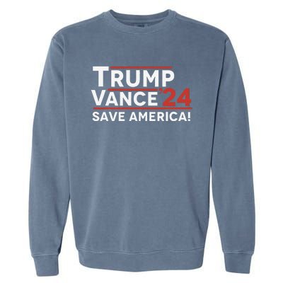 Trump Vance 2024 Save America Garment-Dyed Sweatshirt