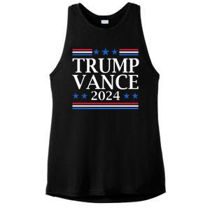 Trump Vance 2024 Ladies PosiCharge Tri-Blend Wicking Tank