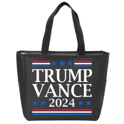Trump Vance 2024 Zip Tote Bag