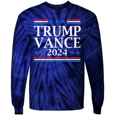 Trump Vance 2024 Tie-Dye Long Sleeve Shirt