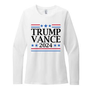 Trump Vance 2024 Womens CVC Long Sleeve Shirt