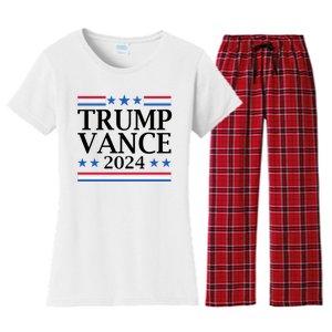 Trump Vance 2024 Women's Flannel Pajama Set