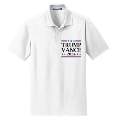 Trump Vance 2024 Dry Zone Grid Polo