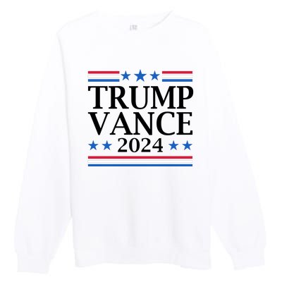 Trump Vance 2024 Premium Crewneck Sweatshirt