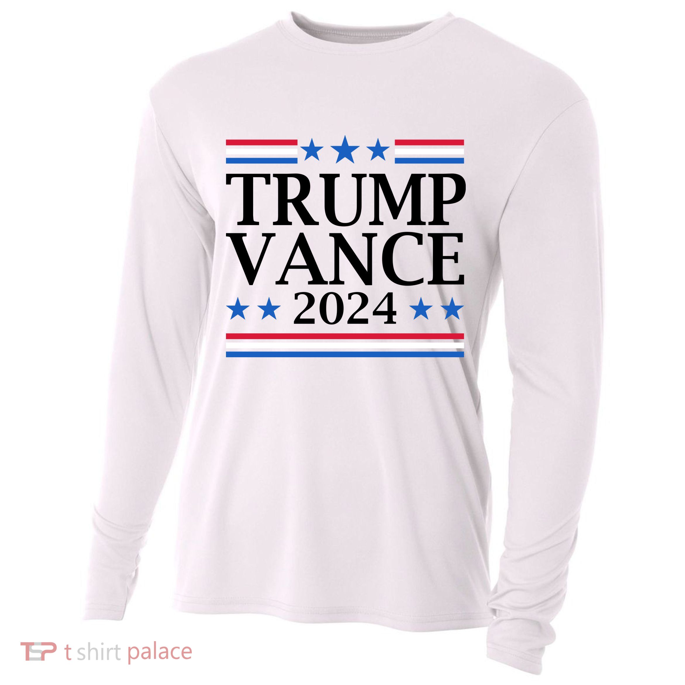 Trump Vance 2024 Cooling Performance Long Sleeve Crew