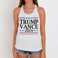 Trump Vance 2024 Women's Knotted Racerback Tank