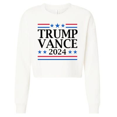 Trump Vance 2024 Cropped Pullover Crew