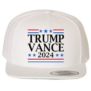 Trump Vance 2024 Wool Snapback Cap