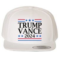 Trump Vance 2024 Wool Snapback Cap