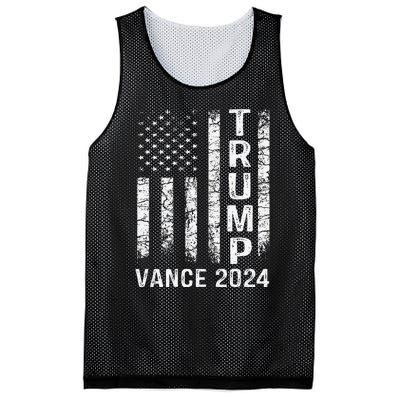 Trump Vance 2024 Vice President Vp Trump 2024 Election Mesh Reversible Basketball Jersey Tank