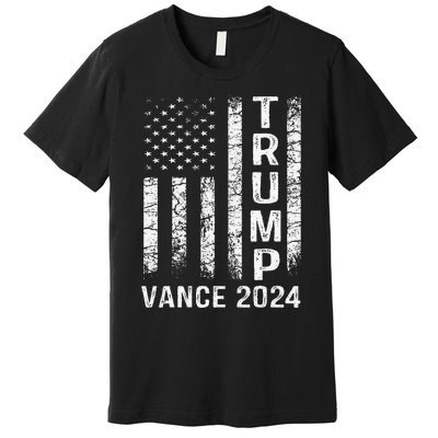 Trump Vance 2024 Vice President Vp Trump 2024 Election Premium T-Shirt