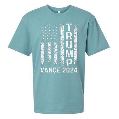 Trump Vance 2024 Vice President Vp Trump 2024 Election Sueded Cloud Jersey T-Shirt