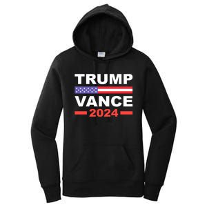 Trump Vance 2024 For President Vp Usa Election Patriotic Women's Pullover Hoodie