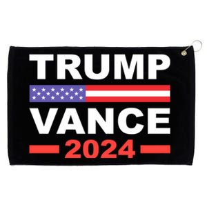 Trump Vance 2024 For President Vp Usa Election Patriotic Grommeted Golf Towel