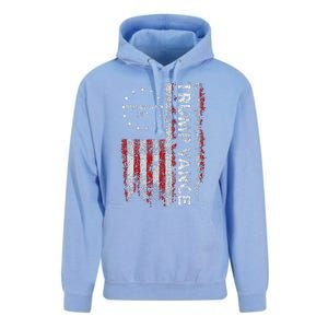 Trump Vance 2024 Us Flag Republican 2024 President Election Unisex Surf Hoodie