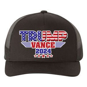 Trump Vance 2024 Yupoong Adult 5-Panel Trucker Hat