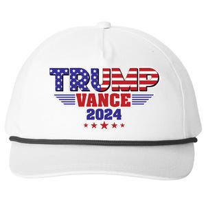 Trump Vance 2024 Snapback Five-Panel Rope Hat