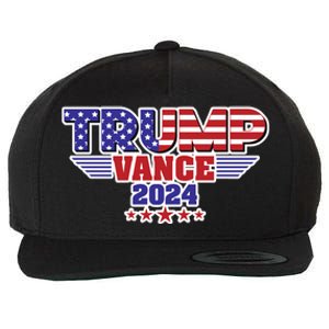 Trump Vance 2024 Wool Snapback Cap