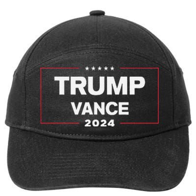 Trump Vance 2024 For President Vp Election Campaign Pocket 7-Panel Snapback Hat