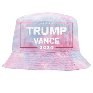 Trump Vance 2024 For President Vp Election Campaign Pocket Tie-Dyed Bucket Hat