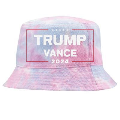 Trump Vance 2024 For President Vp Election Campaign Pocket Tie-Dyed Bucket Hat