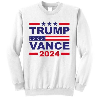 Trump Vance 2024 For President Vp Usa Election Patriotic Sweatshirt