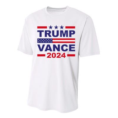 Trump Vance 2024 For President Vp Usa Election Patriotic Performance Sprint T-Shirt