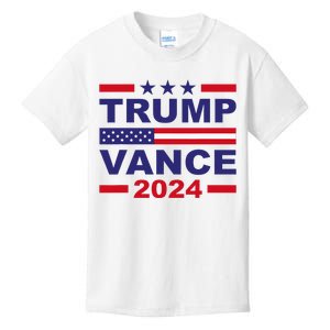 Trump Vance 2024 For President Vp Usa Election Patriotic Kids T-Shirt