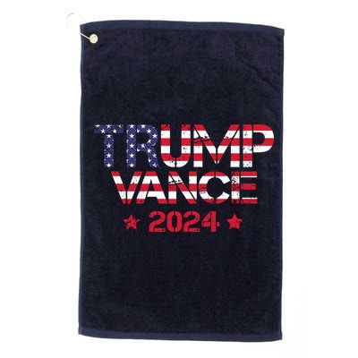 Trump Vance 2024 Vintage Patriotic Golf Towel