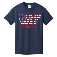 Trump Vance 2024 Vintage Patriotic Kids T-Shirt