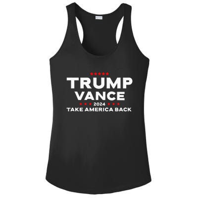 Trump Vance 2024 Ladies PosiCharge Competitor Racerback Tank