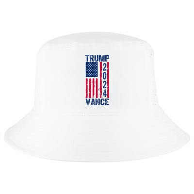 Trump Vance 2024 Election American Flag Cool Comfort Performance Bucket Hat