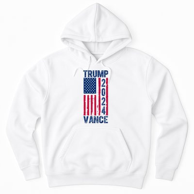 Trump Vance 2024 Election American Flag Hoodie
