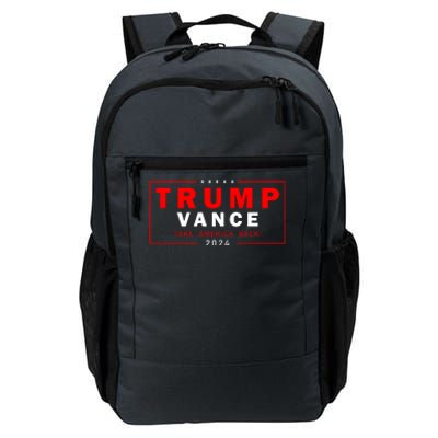 Trump Vance 2024 Take America Back Usa Presidential Election Daily Commute Backpack