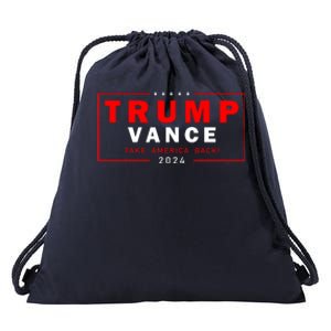 Trump Vance 2024 Take America Back Usa Presidential Election Drawstring Bag