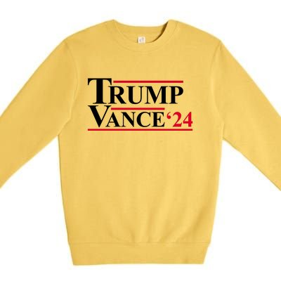 Trump Vance 2024 Election Premium Crewneck Sweatshirt